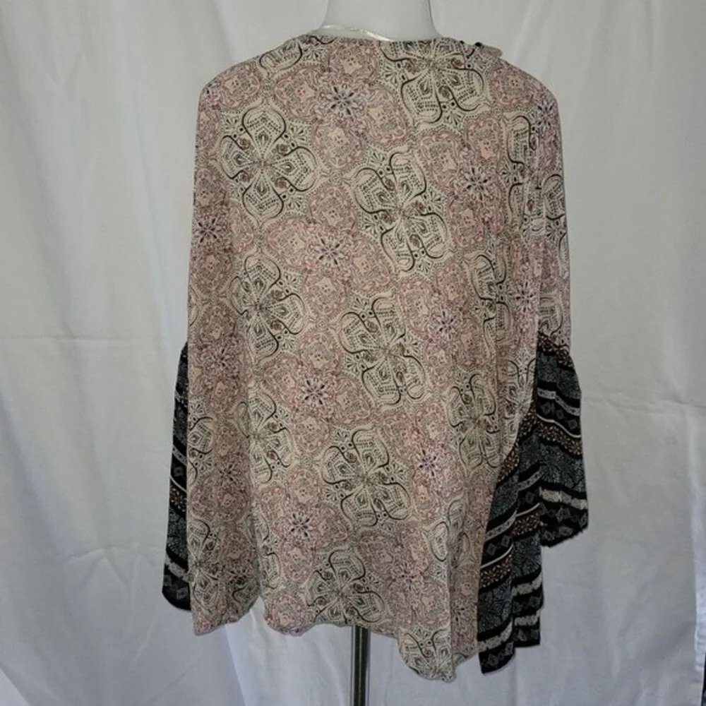 Mystree Chiffon Tassel Kimono